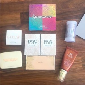 Jouer blush, milk highlighter